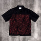 Clearly Confused Black Shirt with Red Embroidery